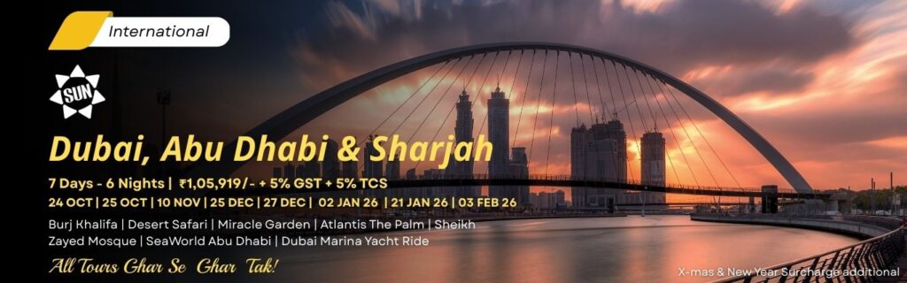 dubai tour packages with adu-dhabi & sharjah