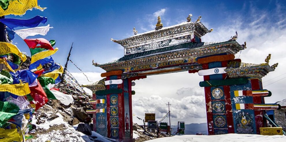 North East India family group tour mountains