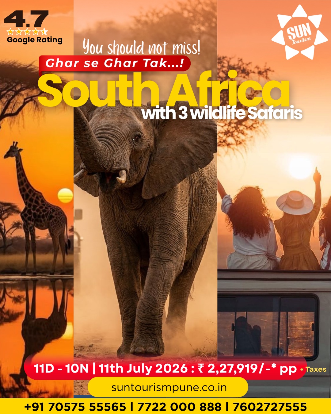 South Africa group tour packages