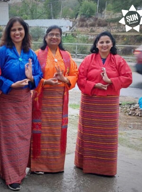 Women travelers enjoying exclusive ladies special group tours with Sun Tourism